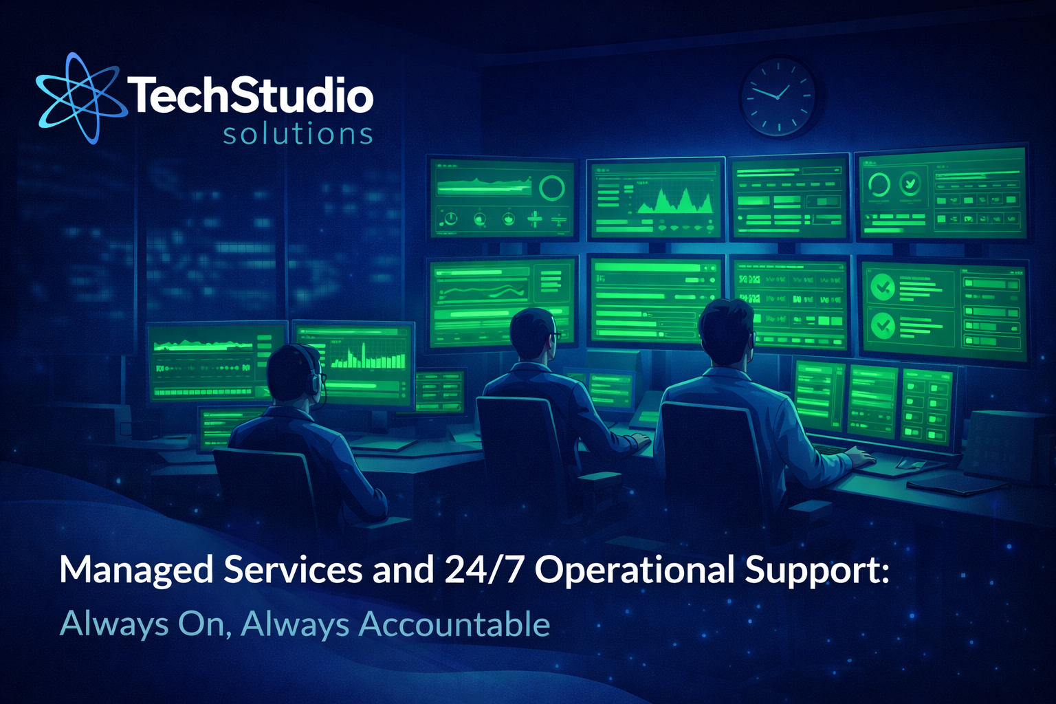 Managed Services and 24/7 Operational Support: Always On, Always Accountable